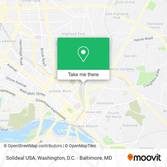 Solideal USA map