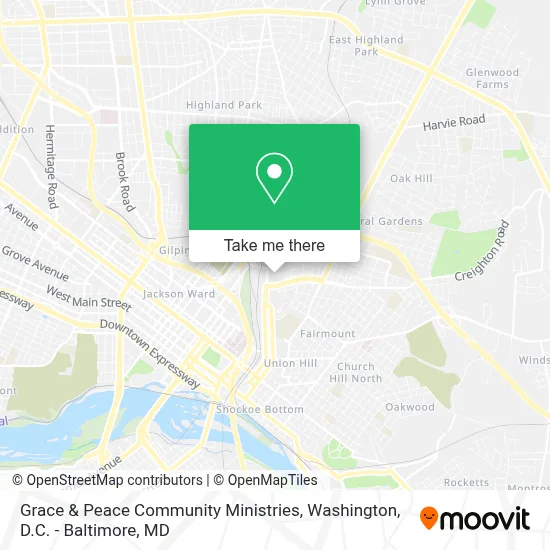 Grace & Peace Community Ministries map