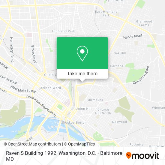 Raven S Building 1992 map
