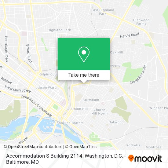 Mapa de Accommodation S Building 2114