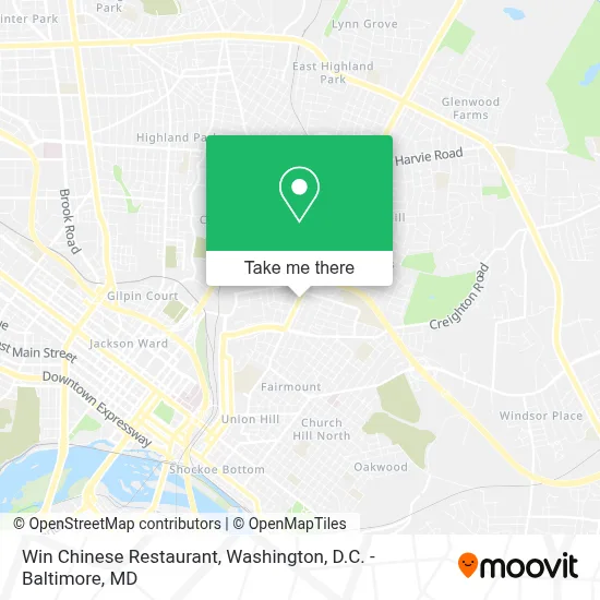 Win Chinese Restaurant map