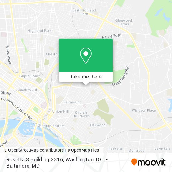 Mapa de Rosetta S Building 2316