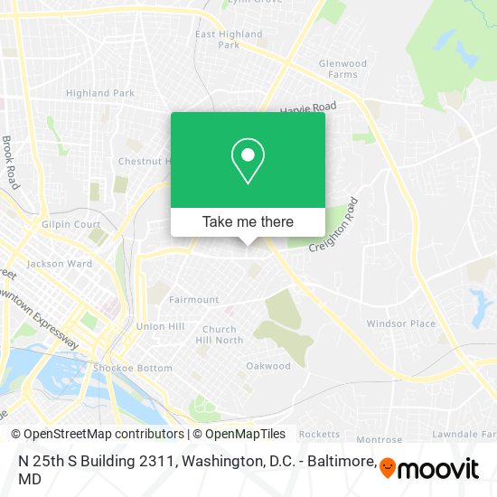 N 25th S Building 2311 map
