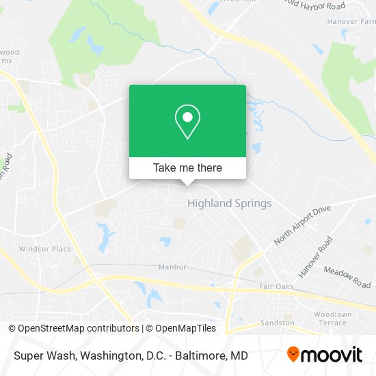 Super Wash map