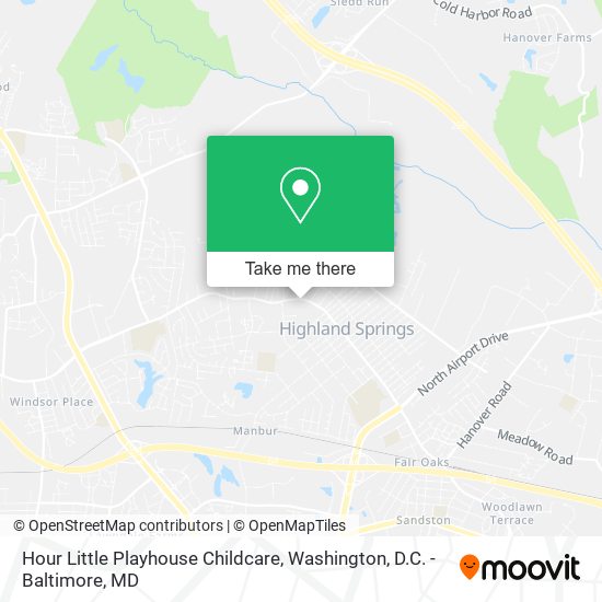 Mapa de Hour Little Playhouse Childcare