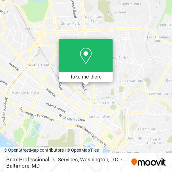 Bnax Professional DJ Services map