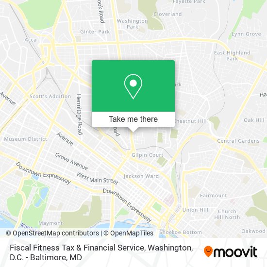 Fiscal Fitness Tax & Financial Service map