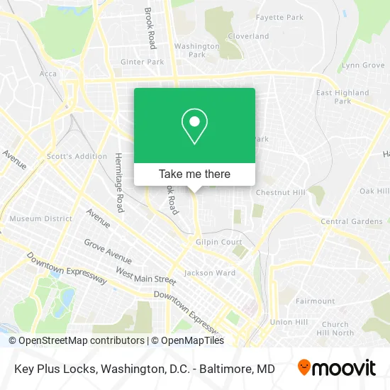 Mapa de Key Plus Locks