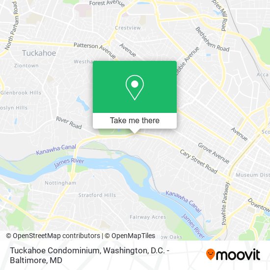 Tuckahoe Condominium map