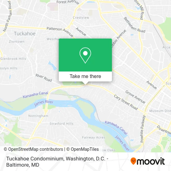 Tuckahoe Condominium map