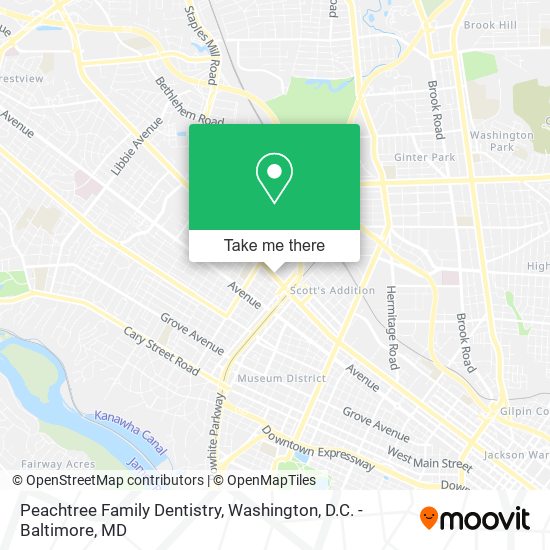 Peachtree Family Dentistry map