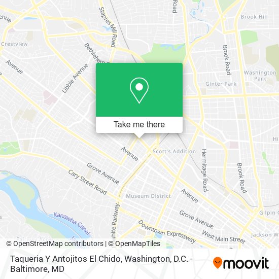 Taqueria Y Antojitos El Chido map