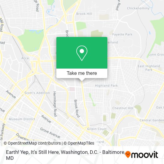 Earth! Yep, It's Still Here map