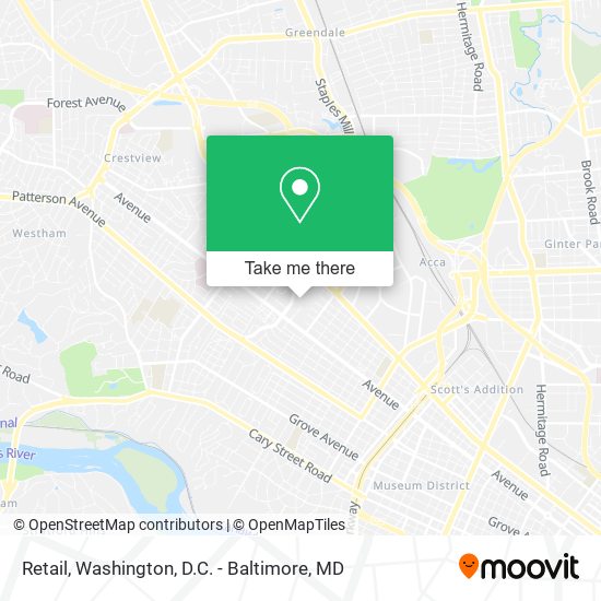 Mapa de Retail