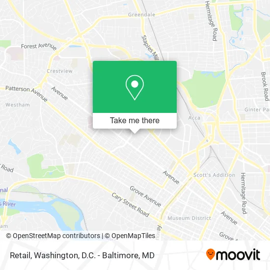Mapa de Retail