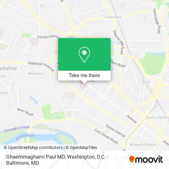 Ghaemmaghami Paul MD map