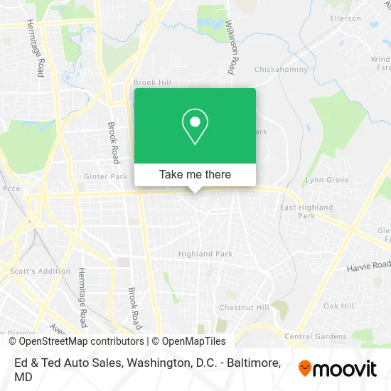 Ed & Ted Auto Sales map