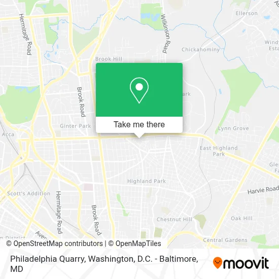 Philadelphia Quarry map