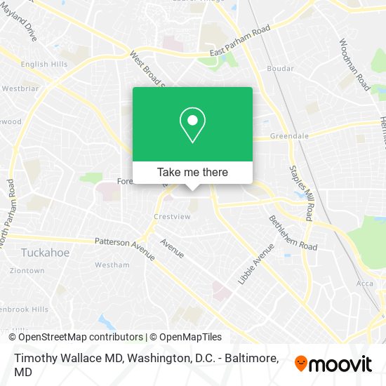 Mapa de Timothy Wallace MD