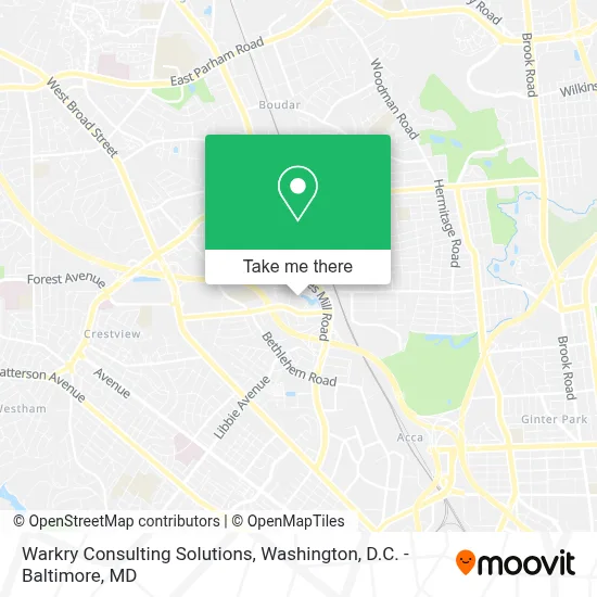 Warkry Consulting Solutions map