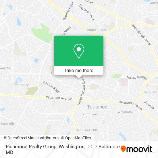 Richmond Realty Group map