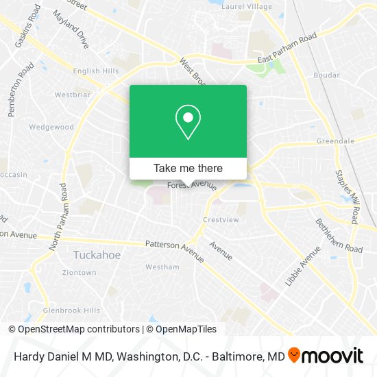 Mapa de Hardy Daniel M MD