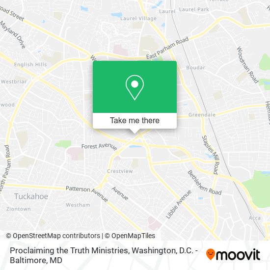 Mapa de Proclaiming the Truth Ministries