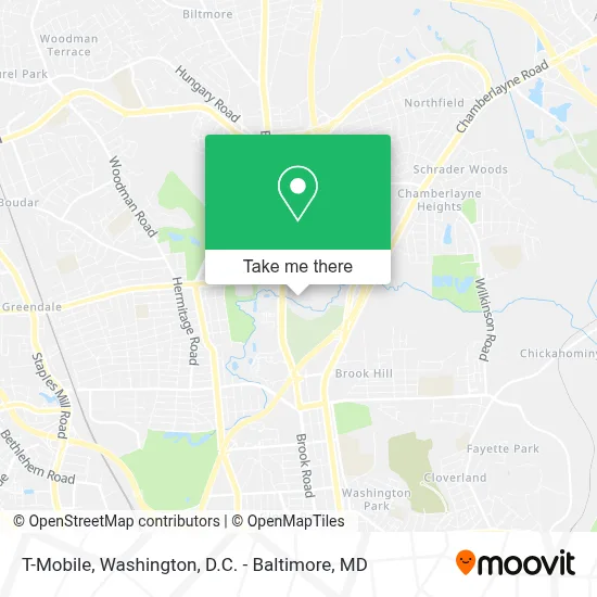 T-Mobile map
