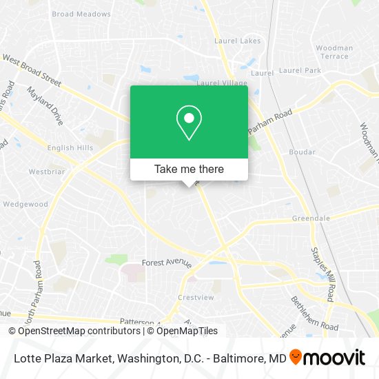 Lotte Plaza Market map