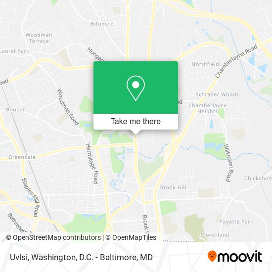 Uvlsi map