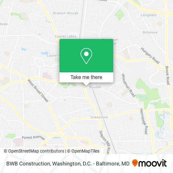 Mapa de BWB Construction
