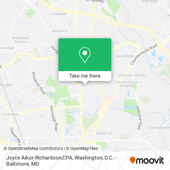 Joyce Aikor-Richardson,CPA map