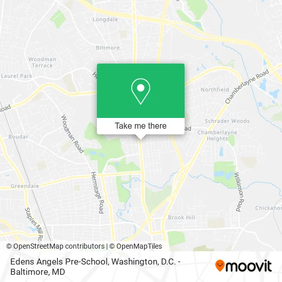 Mapa de Edens Angels Pre-School