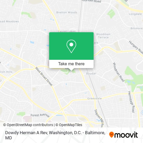 Mapa de Dowdy Herman A Rev