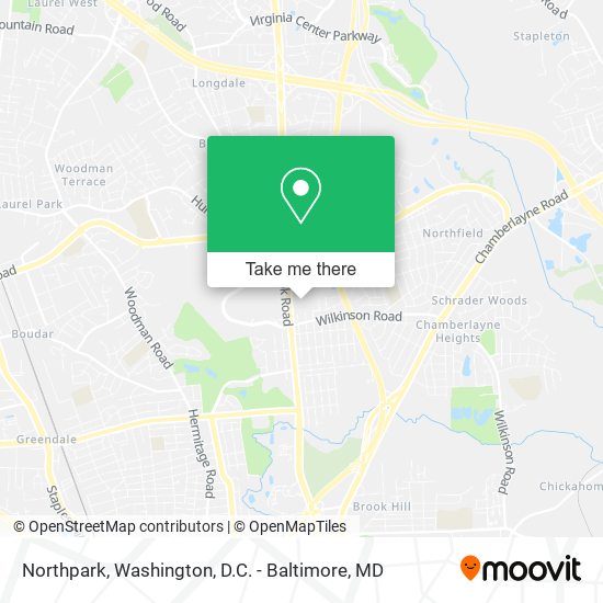 Northpark map