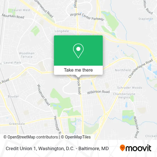 Credit Union 1 map