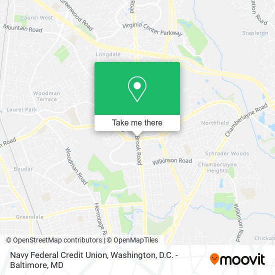 Navy Federal Credit Union map