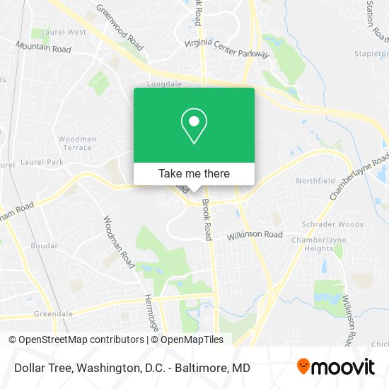 Dollar Tree map