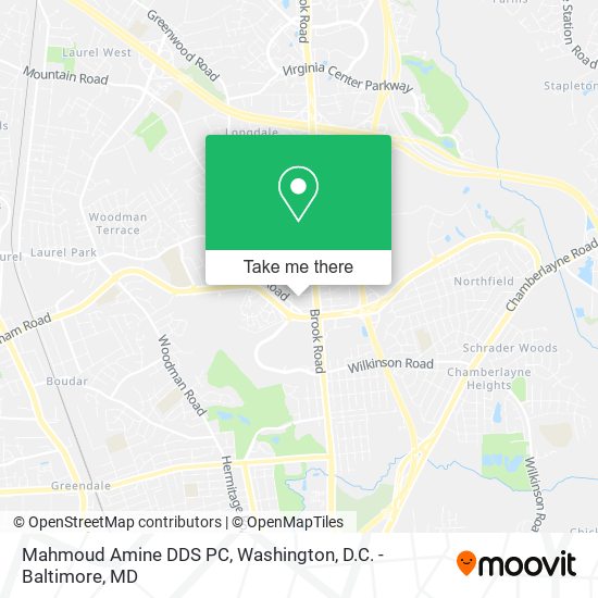Mahmoud Amine DDS PC map