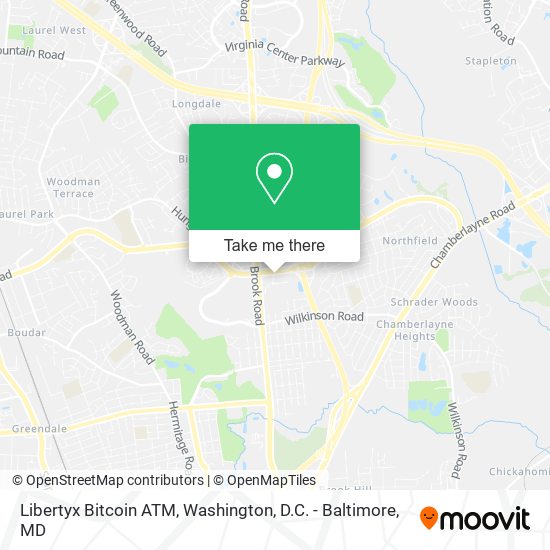 Libertyx Bitcoin ATM map