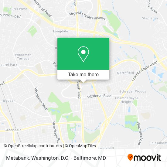 Metabank map