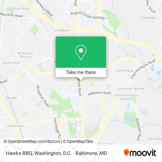 Hawks BBQ map