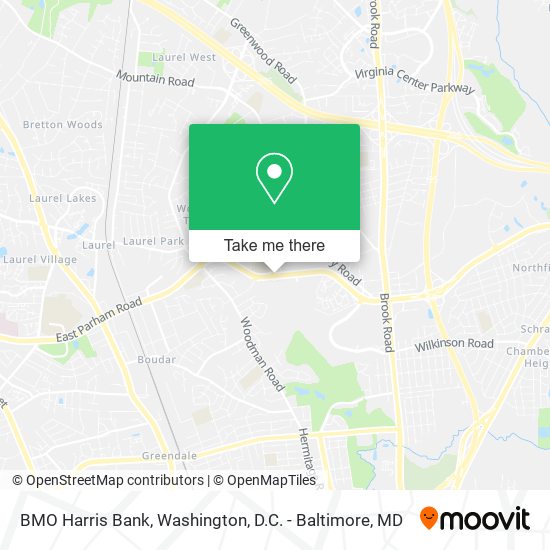 Mapa de BMO Harris Bank