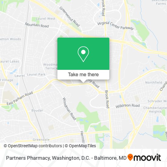 Partners Pharmacy map