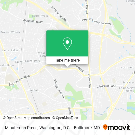 Minuteman Press map