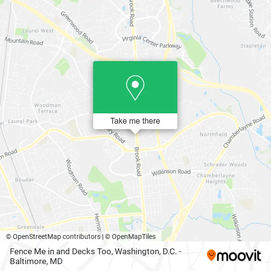 Fence Me in and Decks Too map