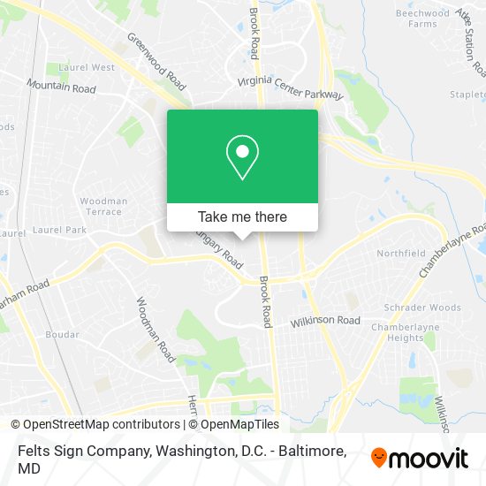 Felts Sign Company map