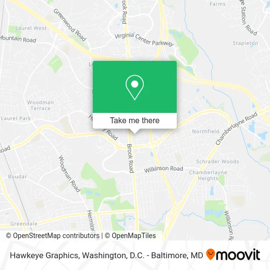 Hawkeye Graphics map