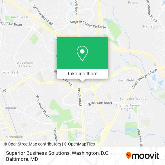 Superior Business Solutions map
