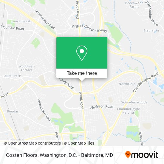 Costen Floors map